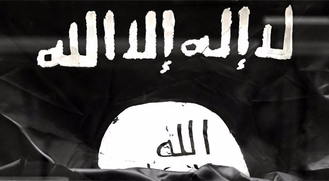 Archivo - Bandera de Estado Islámico 