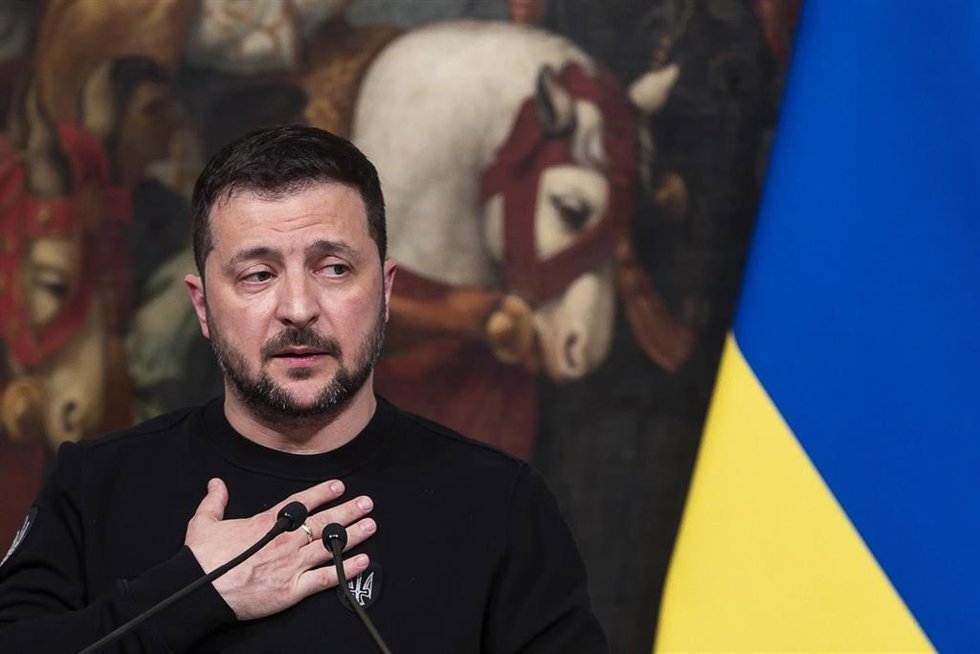 El presidente de Ucrania, Volodimir Zelenski