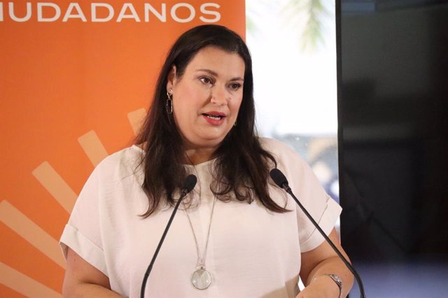 La candidata de Ciudadanos al Parlamento de Canarias, Isabel Bello