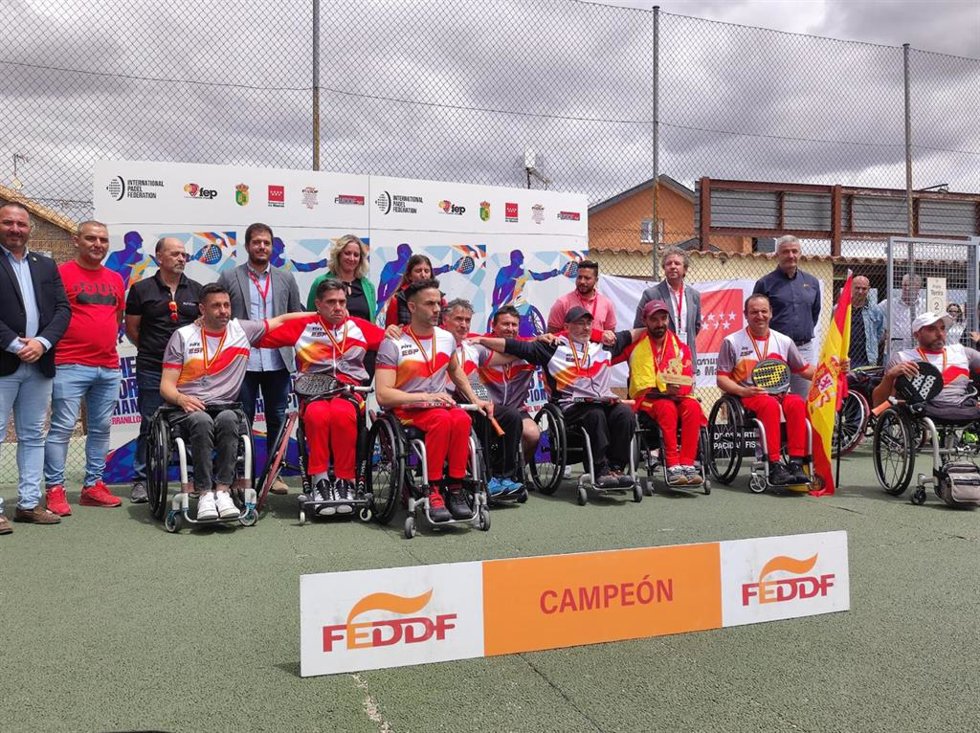 España se proclama campeona del mundo de pádel en silla de ruedas