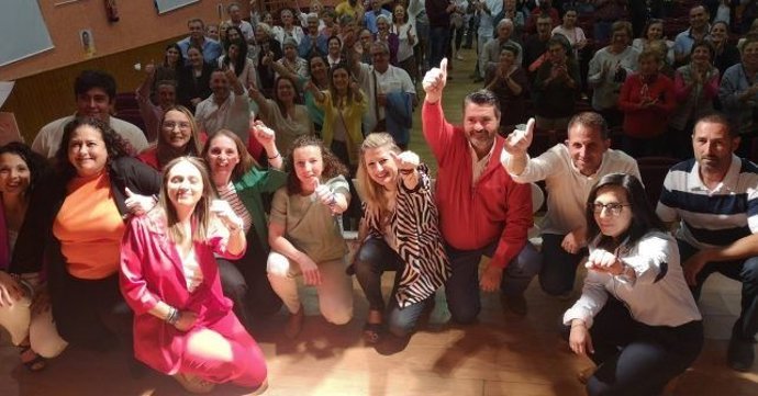 Presentación de la candidatura del PSOE en Cala