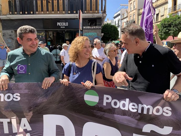 Manifestación en defensa de Doñana