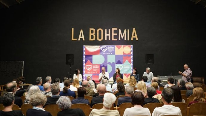 Acto de UP-EUPV en Castellón