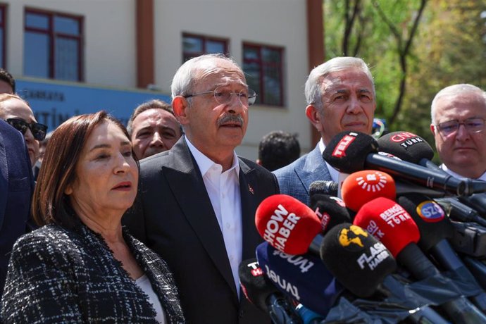 El candidato presidencial opositor turco Kemal Kiridaroglu