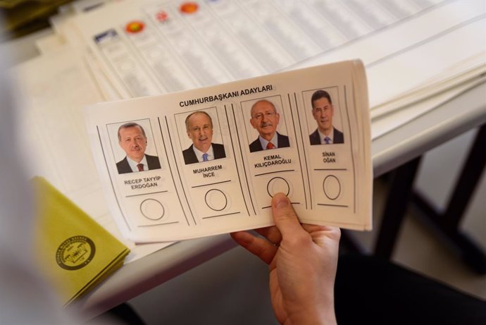 Papereta per a les eleccions presidencials a Turquia
