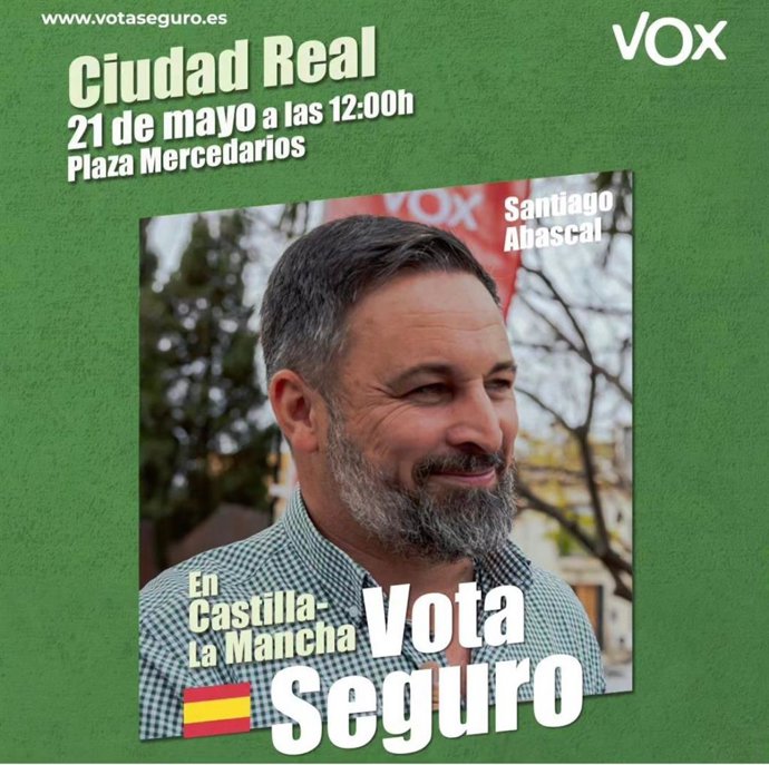 Santiago Abascal en Ciudad Real