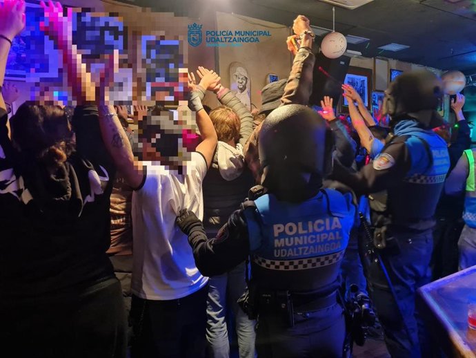 Intervención en un local de la calle San Francisco.