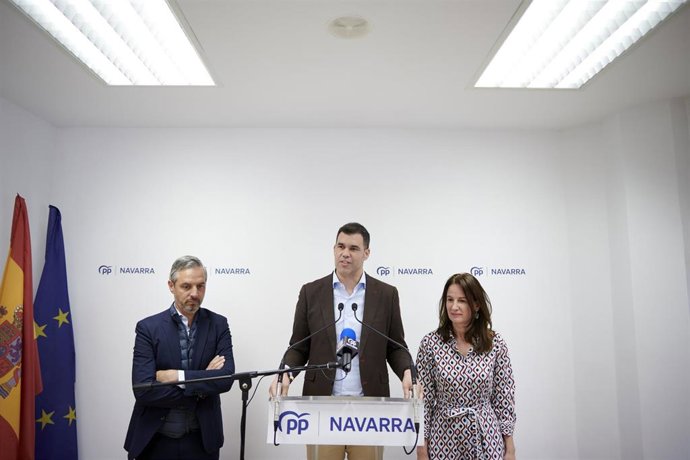 Acto del PPN en Tudela este lunes.