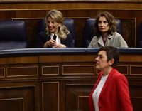 Yolanda Díaz, sobre condenados por ETA en las listas de Bildu: "Hay que respetar el sufrimiento de las víctimas"