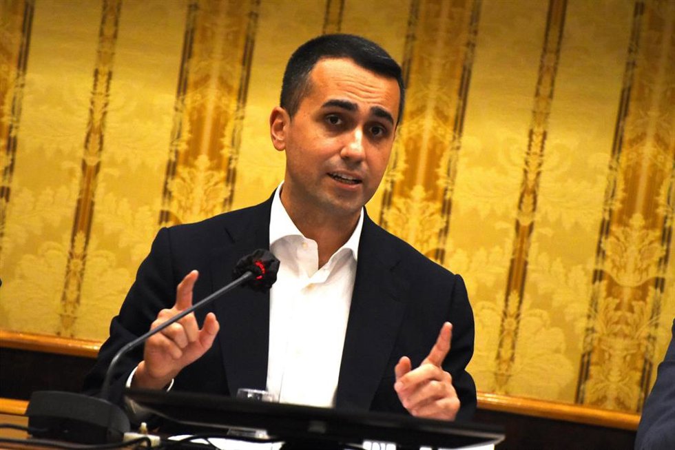 Archivo - El exministro de Exteriores de Italia Luigi Di Maio