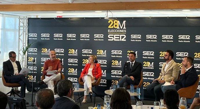 Debate de los candidatos a la Alcaldía de Alicante.