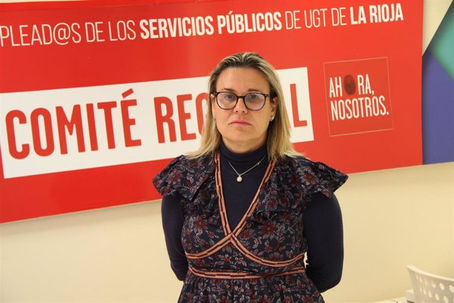 La responsable del sector de Educación de UGT, Carmen Fernández