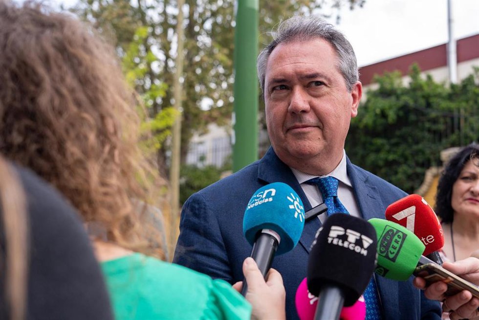 El secretario general del PSOE-A, Juan Espadas, en una imagen de archivo