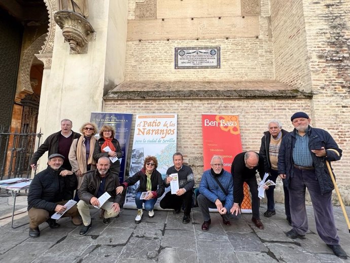 Archivo - Siguen las reivindicaciones para el pleno acceso público al Patio de los Naranjos