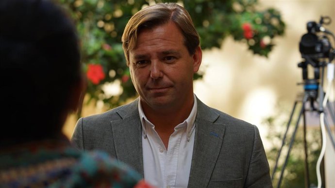 El secretario general del PP-A, Antonio Repullo, en una foto de archivo.