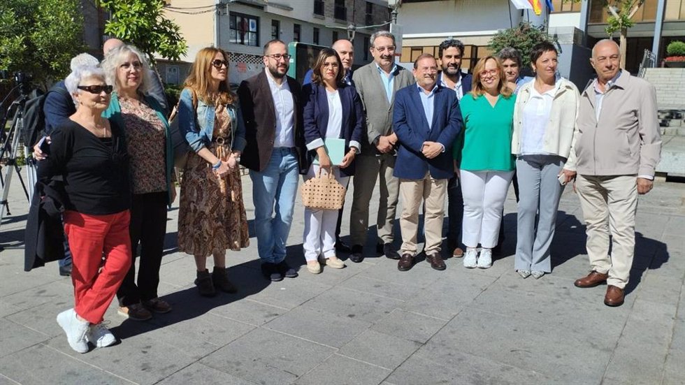 El candidato a la Alcaldía del PSOE, Adolfo Muñiz.