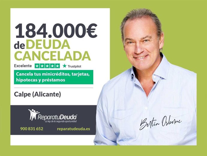 Bertín Osborne, imagen de Repara tu Deuda Abogados