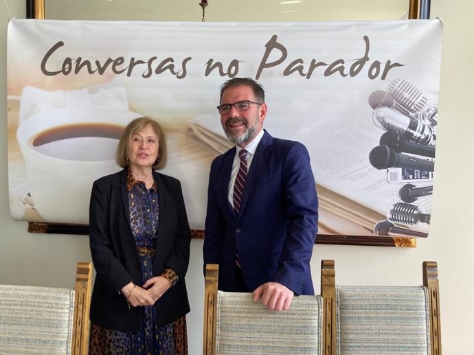 El alcalde de Ferrol, Ángel Mato, en 'Conversas no Parador'.