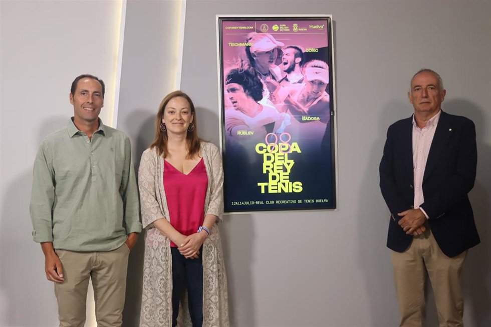 Presentación del cartel de la 98 edición de la Copa del Rey de Tenis.