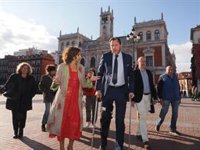 María Jesús Montero se reúne con decenas de militantes en Valladolid