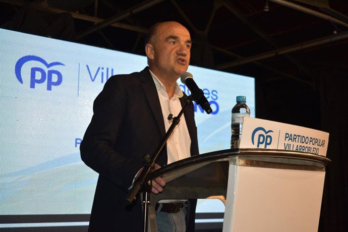 Valentín Bueno (PP), candidato a la reelección en Villarrobledo