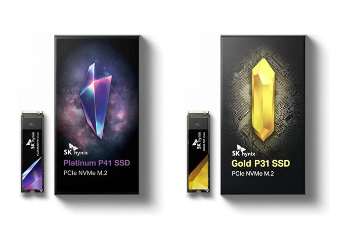SK hynix Platinum P41 SSD, Gold P31 SSD