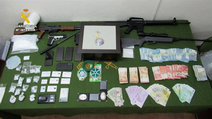 Organización tráfico de drogas en San Clemente