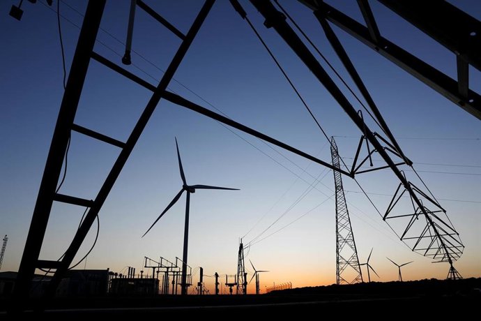 Archivo - Parque eólico de Capital Energy