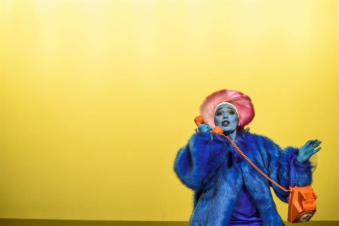 Una escena de la ópera bufa contemporánea 'Je suis narcissiste'.