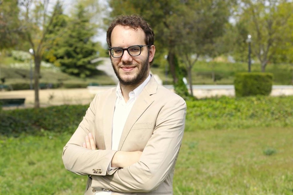 Archivo - El candidato de Ciudadanos a la Alcaldía de Valladolid, Pablo Vicente de Pedro.