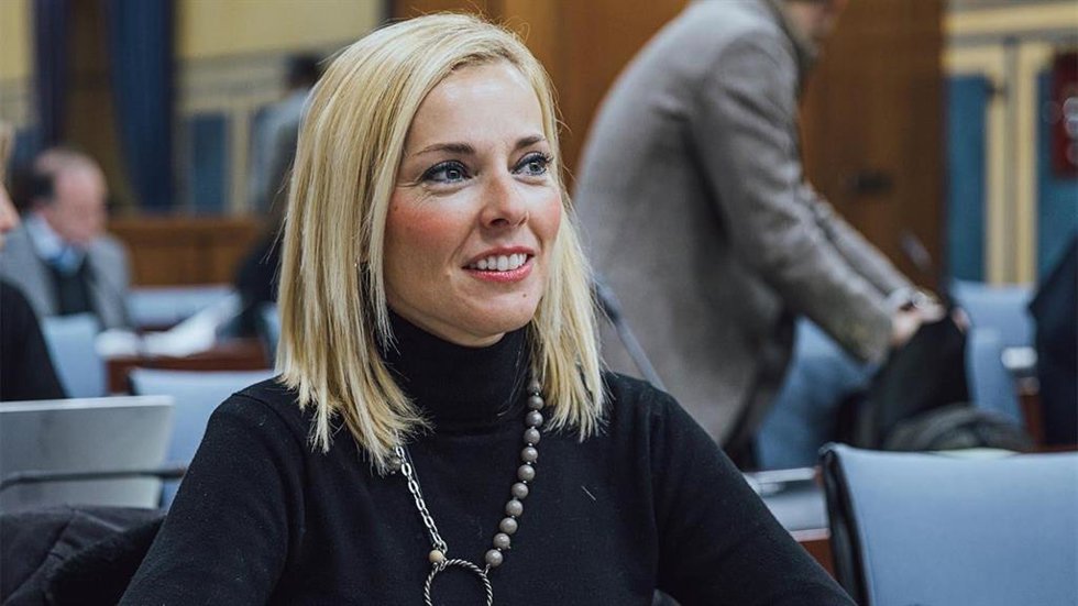 Archivo - Blanca Armario, presidenta provincial de Vox en Cádiz.