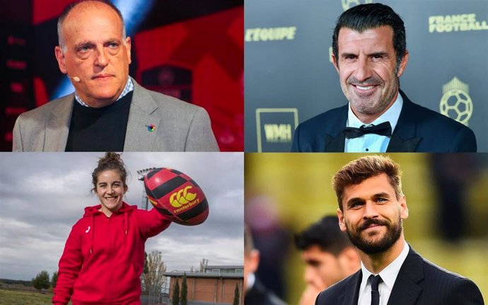 Javier Tebas, Luis Figo, Fernando Llorente y Patricia García serán los premiados por el ISDE Sports Convention 2023.