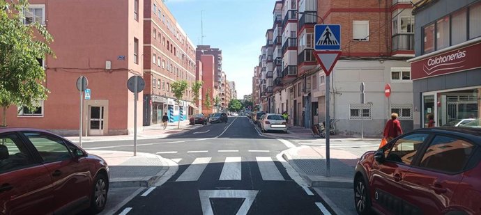 La calle Cádiz de Valladolid tras las obras.