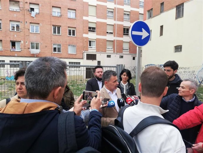 Conrado Escobar, en su comparecencia hoy en campaña electoral