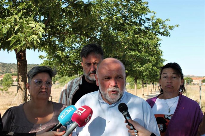 El candidato de Unidas Izquierda Unida - Podemos a la Alcaldía de Toledo, Txema Fernández.