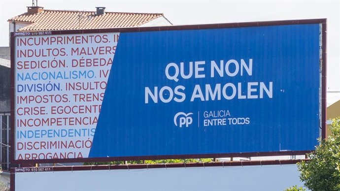 Valla electoral del PPdeG.