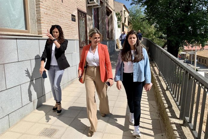 La candidata a la Alcaldía en Toledo, Milagros Tolón.