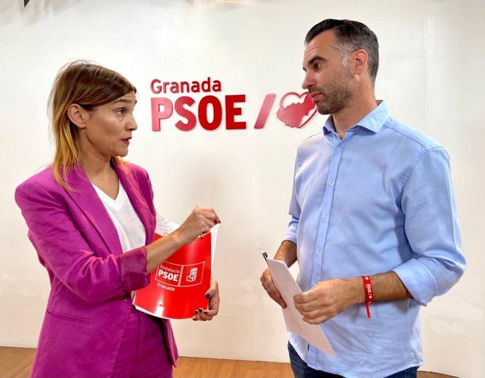 Olga Manzano y Manuel López Gabaldón.