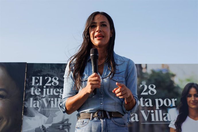 La candidata de Ciudadanos a la Alcaldía de la Villa de Madrid, Begoña Villacís.