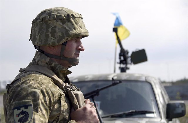Imagen de archivo de un militar ucraniano.