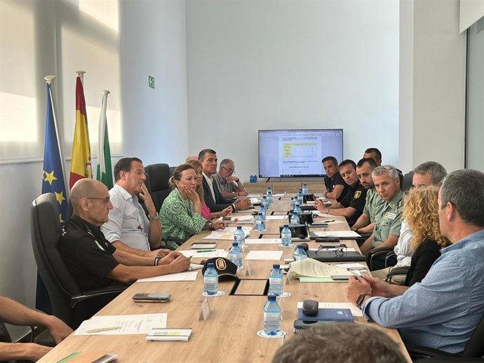 Patricia Navarro ha presidido en la sede del 112 la reunión del Comité Asesor del Plan Infoca