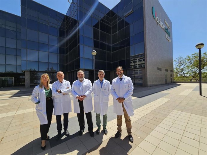 Equipo de la Unidad de Detección Precoz Avanzada Alzheimer y otras Demencias de Quirónsalud Málaga.