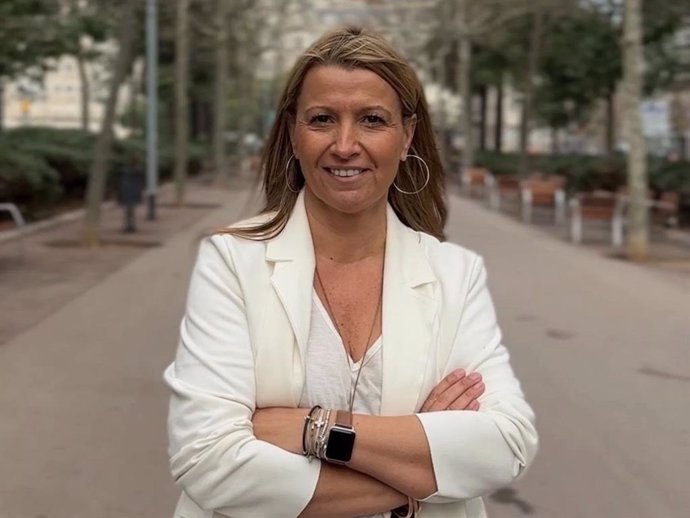 La candidata de Valents a l'alcaldia de Barcelona, Eva Parera