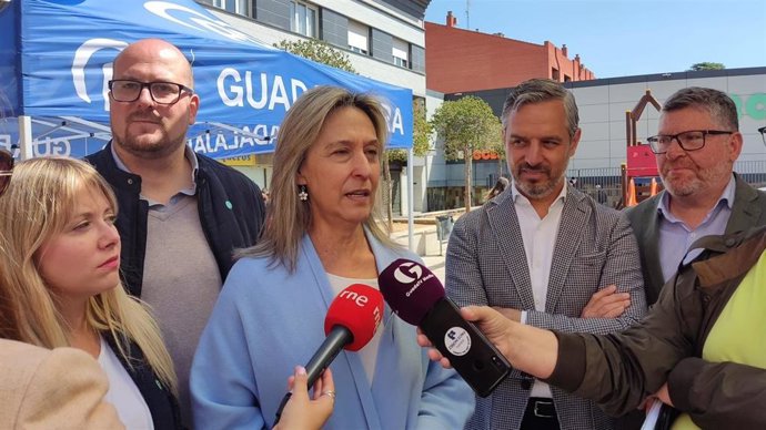 La candidata del PP en Guadalajara, Ana Guarinos.