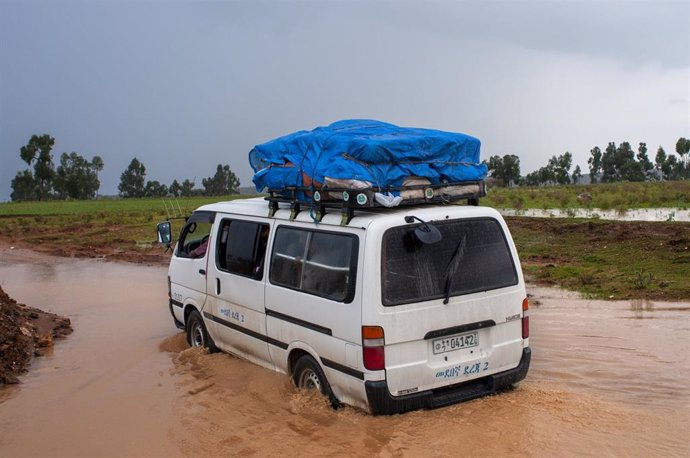 Archivo - Inundaciones en Etiopía (archivo)