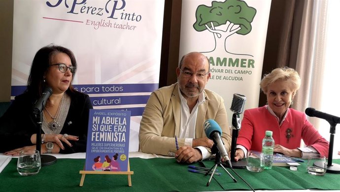 El periodista Ángel Expósito en Puertollano