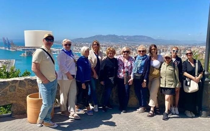 Agentes de viaje estadounidenses y canadienses profundizan en un famtrip la oferta cultural y de ocio de Málaga
