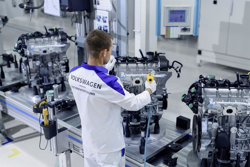 Archivo - Planta de motores de Volkswagen en Kaluga (Rusia)
