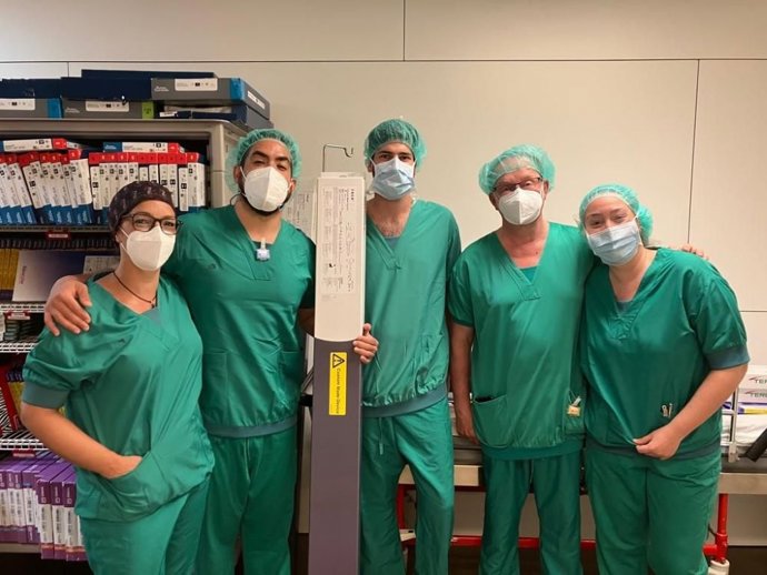 Profesionales del Servicio de Angiología y Cirugía Vascular del Hospital Parc Taulí de Sabadell (Barcelona)