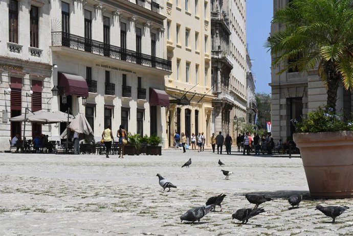 Una calle de la Ciudad Vieja de La Habana